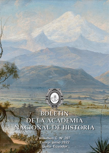 Ver Vol. 100 Núm. 207 (2022): BOLETÍN DE LA ACADEMIA NACIONAL DE HISTORIA Vol. C N207 (Enero-Junio 2022)