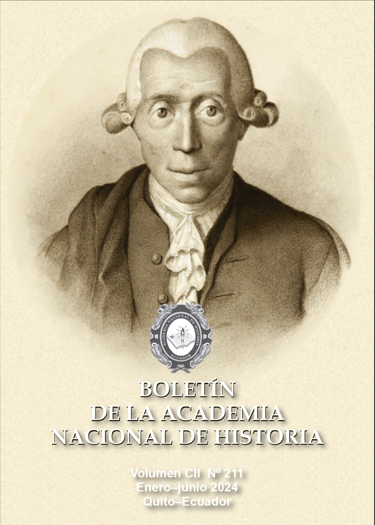 Ver Vol. 102 Núm. 211 (2024): BOLETÍN DE LA ACADEMIA NACIONAL DE HISTORIA Vol. CII No 211 (Enero-Junio 2024)