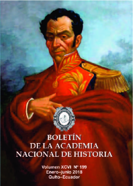 Ver Vol. 96 Núm. 199 (2018): Vol. 96 Núm. 199 (2018): BOLETÍN DE LA ACADEMIA NACIONAL DE HISTORIA Vol. XCVI N199 (Enero-Junio 2018)